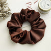 Wholesale Fabric Solid Color High Elastic Simple Handmade Women's Hair Ring