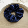 Wholesale Fabric Solid Color High Elastic Simple Handmade Women's Hair Ring