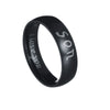 Wholesale Family Ring Titanium Steel Geometric Polished