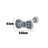Wholesale Fashion Allmatch Cartilage Puncture Ear Bone Nail Copper Flower Design