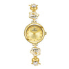 Wholesale Fashion Camellia Quartz Women's Watch With Spiral Crown Alloy Strap And Round Dial