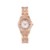 Wholesale Fashion Casual Universal Watch Alloy Shell Round Dial Quartz Watch With Diamond Embedded