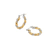 Wholesale Fashion Color Matching Stainless Steel Earrings Plated With 18K Gold For Women
