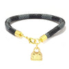 Wholesale Fashion Commuter Bracelet Copper Striped Geometric Gold Plated Accessories Jewelry For Women And Unisex
