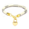 Wholesale Fashion Commuter Bracelet Copper Striped Geometric Gold Plated Accessories Jewelry For Women And Unisex
