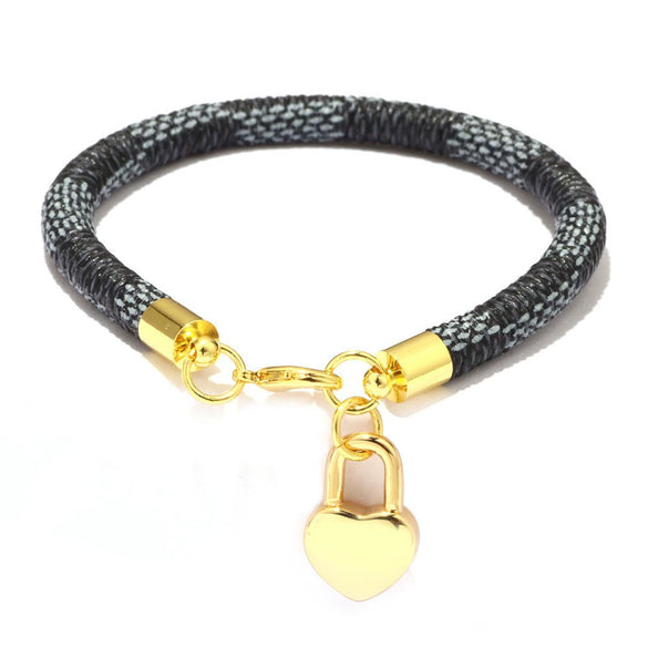 Wholesale Fashion Commuter Bracelet Copper Striped Geometric Gold Plated Accessories Jewelry For Women And Unisex