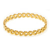 Wholesale Fashion Commuter Bracelet Titanium Steel Pvd Plating Geometric Love Stitching Design