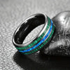 Wholesale Fashion Creative Threeslot Patch Stainless Steel Ring With Geometric Style And Electroplating