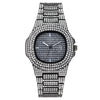 Wholesale Fashion Diamondencrusted Square Dial Metal Strap And Case Women's Watch