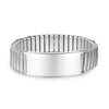 Wholesale Fashion Elastic Titanium Steel Bracelet With Geometric Style And Electroplating Design Unisex