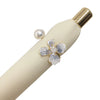 Wholesale Fashion Exquisite Women's Freshwater Pearl Ring With Copper Accessories Flat Round And Rose Buns Round Shapes