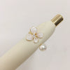 Wholesale Fashion Exquisite Women's Freshwater Pearl Ring With Copper Accessories Flat Round And Rose Buns Round Shapes