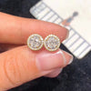 Wholesale Fashion Geometric Copper Earrings With Zirconia For Women