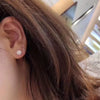 Wholesale Fashion Geometric Copper Earrings With Zirconia For Women