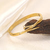 Wholesale Fashion Geometric Stainless Steel 18K Goldplated Titanium Steel Nail Bracelets Accessories