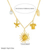 Wholesale Fashion Goldplated Stainless Steel Animalshaped Pendant Necklace For Women