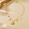 Wholesale Fashion Goldplated Stainless Steel Animalshaped Pendant Necklace For Women