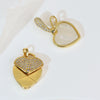 Wholesale Fashion Heart Shape Copper Jewelry Pendant With Electroplating For Women