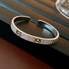 Wholesale Fashion Jewelry Copper H Letter Cold Wind Electroplating Bracelet For Women