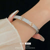 Wholesale Fashion Jewelry Copper H Letter Cold Wind Electroplating Bracelet For Women