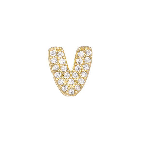 Wholesale Fashion Jewelry Copper Letter Pendant Clavicle Chain With Electroplating