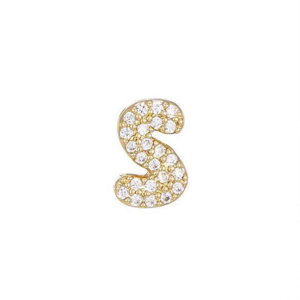 Wholesale Fashion Jewelry Copper Letter Pendant Clavicle Chain With Electroplating
