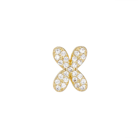 Wholesale Fashion Jewelry Copper Letter Pendant Clavicle Chain With Electroplating