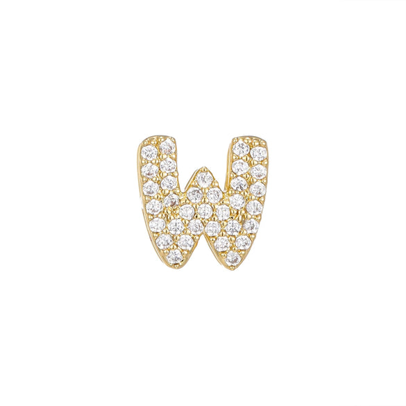Wholesale Fashion Jewelry Copper Letter Pendant Clavicle Chain With Electroplating
