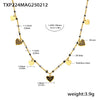 Wholesale Fashion Jewelry Set Ferris Wheel Fantasy Zircon Minimalist Electroplated Titanium Steel Women's Earrings Necklaces And Hand Accessories