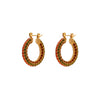 Wholesale Fashion Jewelry Stainless Steel Gold Plated Earrings Necklace And Joker Ring With Heart Water Drop Bell Patterns
