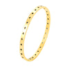 Wholesale Fashion Ladies Stainless Steel Hollow Fivepointed Star Buckle Bracelet With Electroplating Treatment