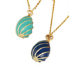 Wholesale Fashion Light Luxury Egg Gourd Copper Pendant Jewelry With Drop Shape And Electroplating