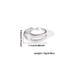 Wholesale Fashion Light Luxury Snake Titanium Steel Ring For Women With 18K Stainless Steel Plated Electroplating
