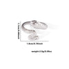 Wholesale Fashion Light Luxury Snake Titanium Steel Ring For Women With 18K Stainless Steel Plated Electroplating