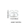 Wholesale Fashion Light Luxury Snake Titanium Steel Ring For Women With 18K Stainless Steel Plated Electroplating