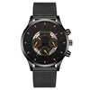 Wholesale Fashion Men's Quartz Watch With Alloy And Stainless Steel Material Round Dial Milan Belt Mesh Belt Pin Buckle