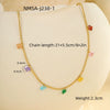 Wholesale Fashion Multi Layer Diamond Pearl Stainless Steel Geometric Anklet Foot Jewelry Unisex