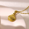 Wholesale Fashion Necklace Stainless Steel 18K Gold Electroplated Heartshaped Butterfly Pendant