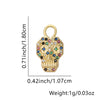 Wholesale Fashion Niche Design Copper Necklace With Cross Tripod Rhombus Geometric Pendant And Electroplating