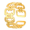Wholesale Fashion Niche Geometric Stainless Steel Open Ring