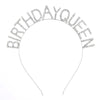 Wholesale Fashion Ol Alloy Crystal Hairband With Electroplating Treatment Letters Numbers And Text For Unisex