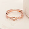Wholesale Fashion Ol Ring With Letters Numbers Text Pattern Titanium Steel And Electroplating Treatment
