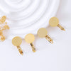 Wholesale Fashion Ol Style Copper Ear Buckle Accessories Electroplated Diy Handmade Earring Material