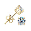 Wholesale Fashion Personality Double Wear Moissanite Earrings In S925 Sterling Silver With Geometric Style And Electroplating Treatment For Women