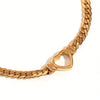 Wholesale Fashion Personality Necklace Stainless Steel 18K Gold Plated Hollow Love Pendant With Geometric Design For Women