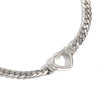 Wholesale Fashion Personality Necklace Stainless Steel 18K Gold Plated Hollow Love Pendant With Geometric Design For Women