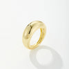 Wholesale Fashion Retro Classic Joker Design Copper Ring With Geometric Pattern And Electroplating Treatment For Women