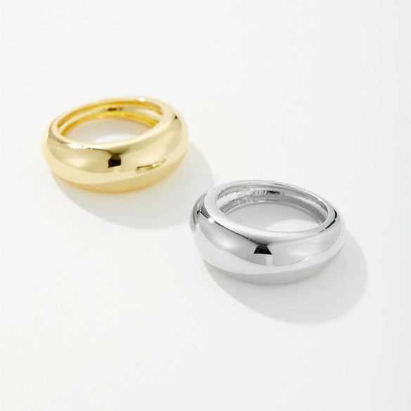 Wholesale Fashion Retro Classic Joker Design Copper Ring With Geometric Pattern And Electroplating Treatment For Women