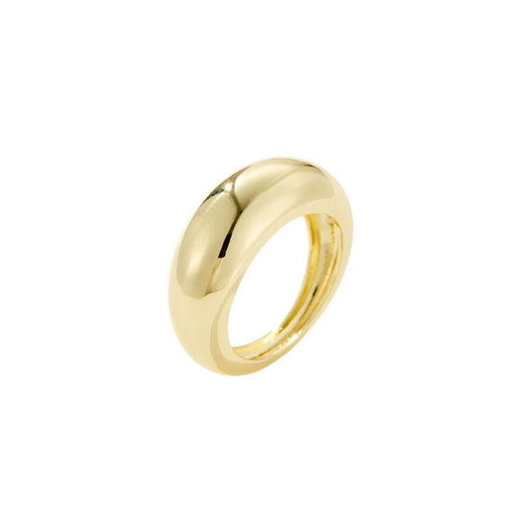 Wholesale Fashion Retro Classic Joker Design Copper Ring With Geometric Pattern And Electroplating Treatment For Women