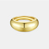 Wholesale Fashion Retro Classic Joker Design Copper Ring With Geometric Pattern And Electroplating Treatment For Women